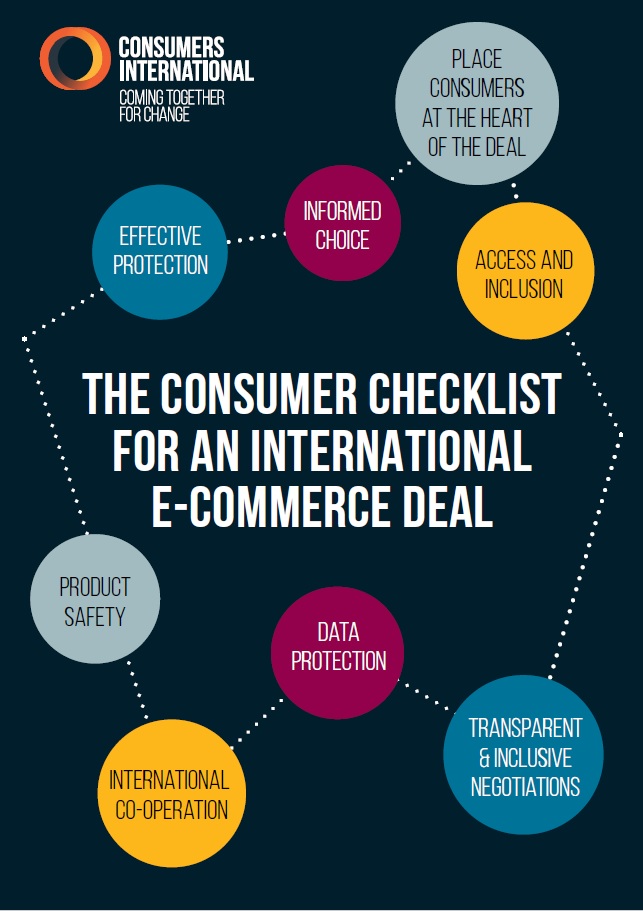 The consumer checklist for an international e-commerce deal: cover