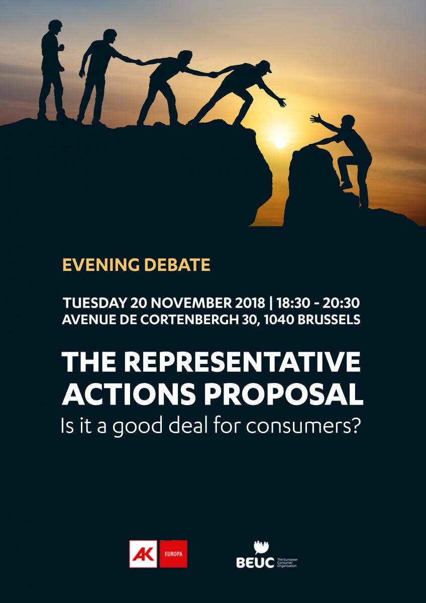 Event banner for debate on RAP, 2018