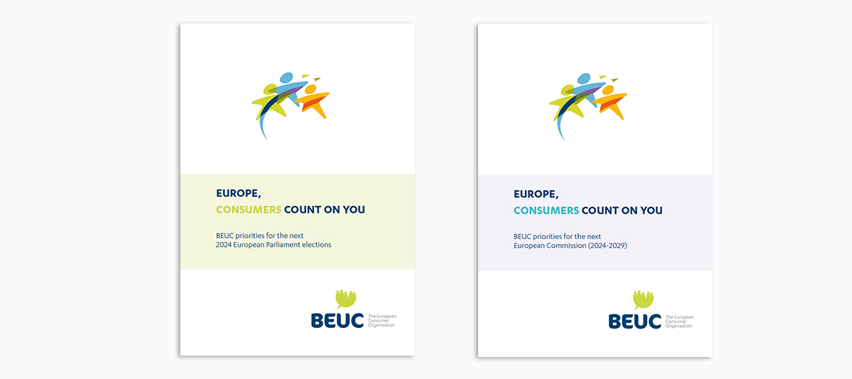 EU elections: cover of beuc publications