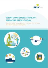 Cover: What consumers think of medicine prices today: Results from focus groups carried out in Italy, the Netherlands and Spain