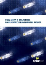 How Meta is breaching consumers' fundamental rights, cover of report