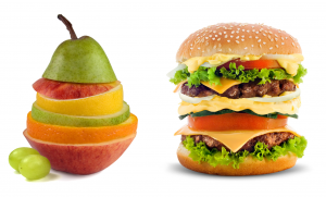 Burger-fruits