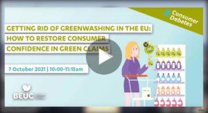 #ConsumerDebates: Getting rid of greenwashing in the EU