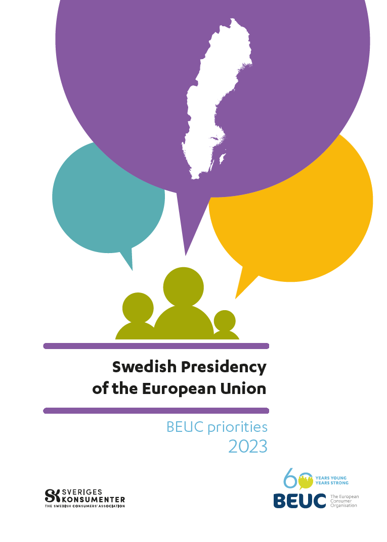 Cover, Memorandum of the Swedish presidency