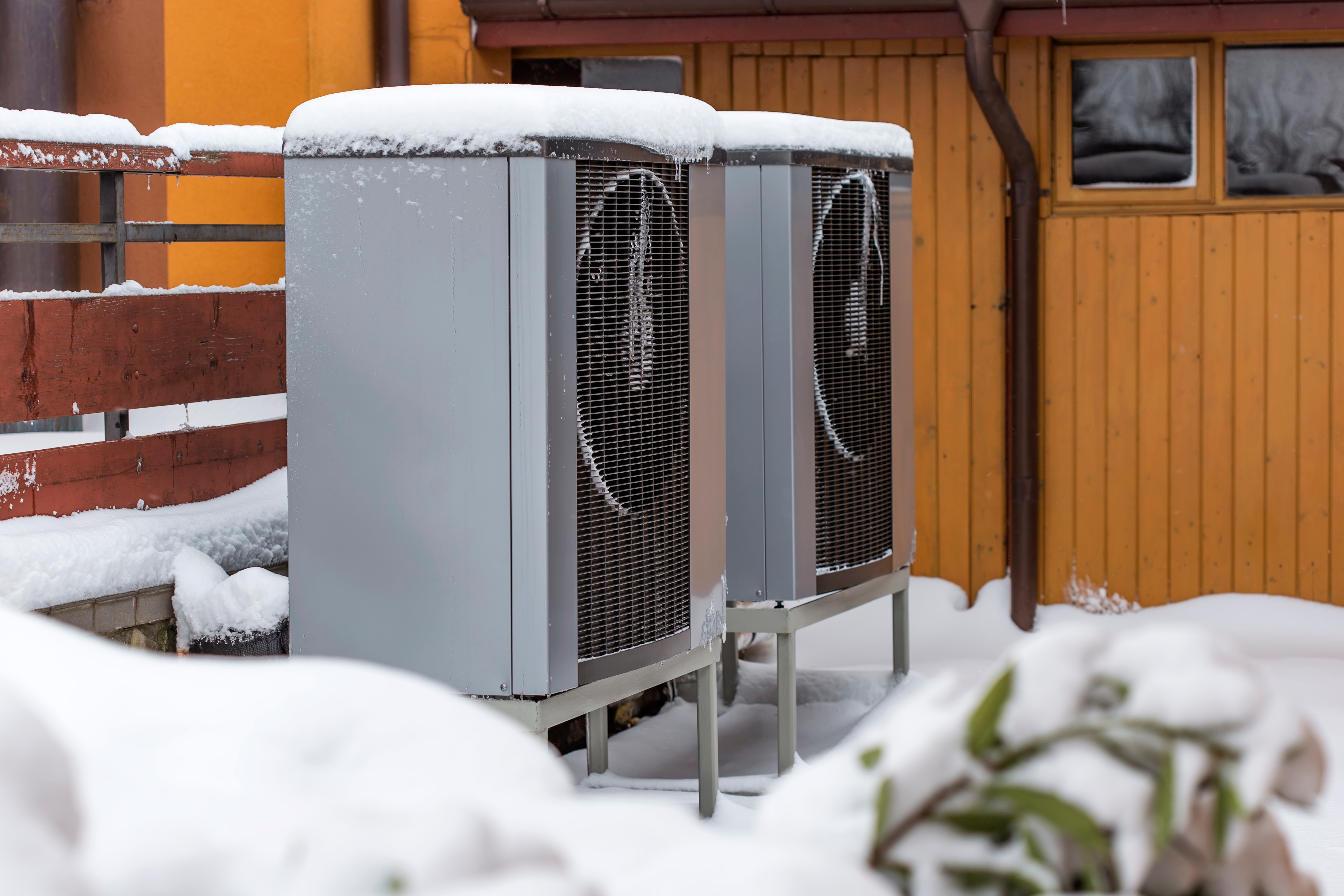 Heat pumps in winter