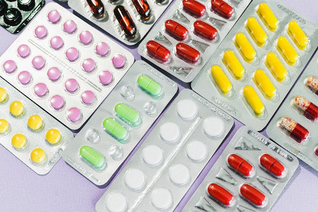 selection of medicines