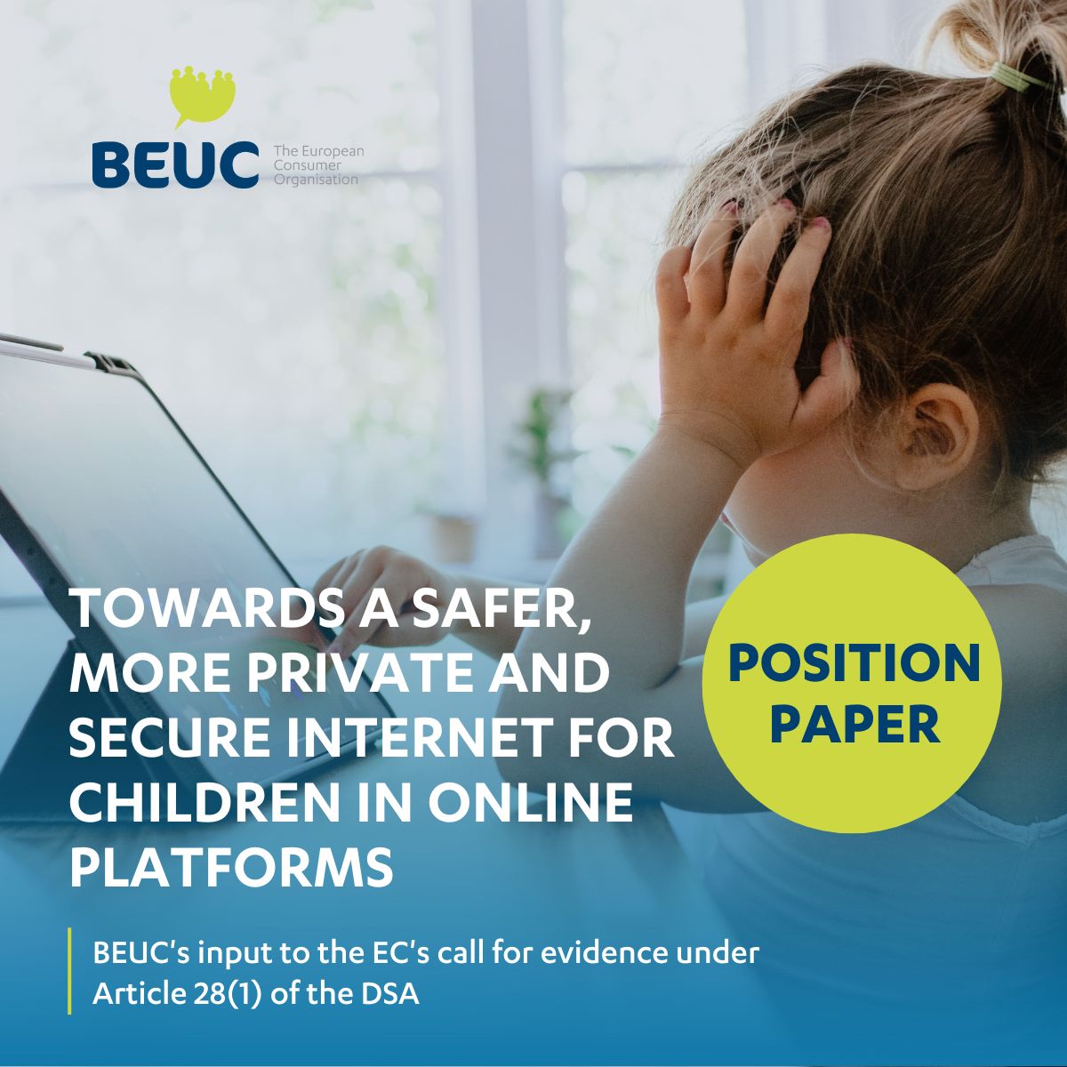 Towards a safer, more private and secure internet for children in ...