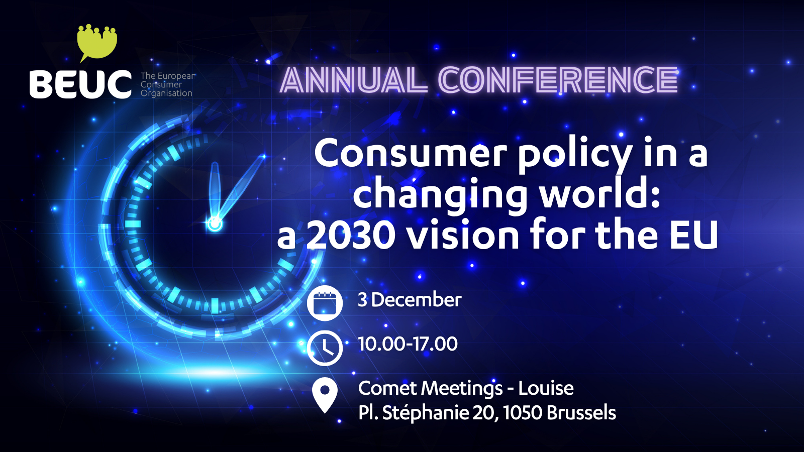 BEUC Annual Conference 2025 | details