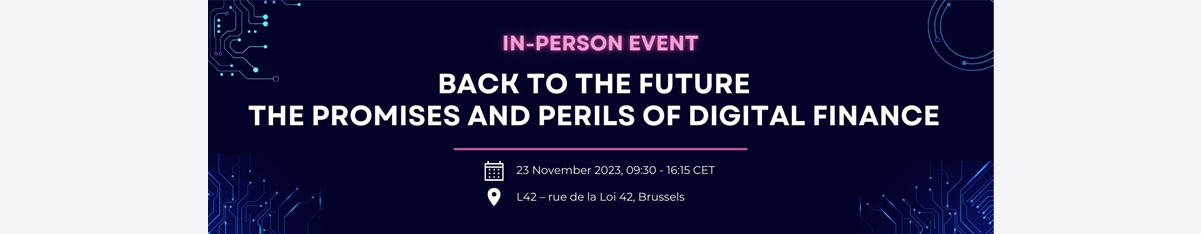 Banner with title of the conference