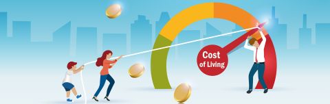 Cost of Living, homepage banner