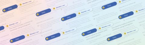 Choose to lose with Meta: visual for banner