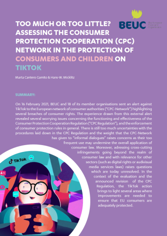 Tiktok, Two years report cover