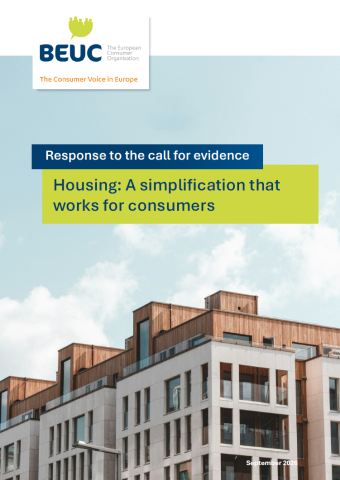 Housing: A simplification that works for consumers