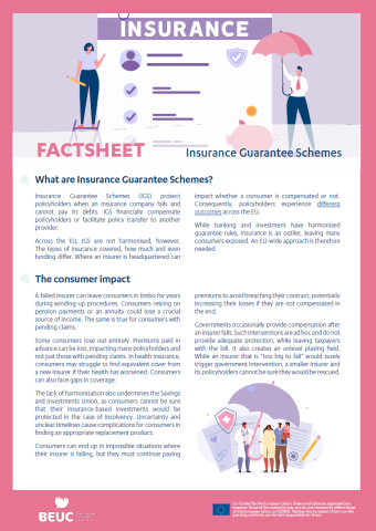 Insurance Guarantee Schemes