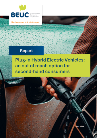 Plug-in Hybrid Electric Vehicles: an out of reach option for second-hand consumers
