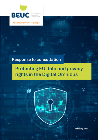 Protecting EU data and privacy rights in the Digital Omnibus