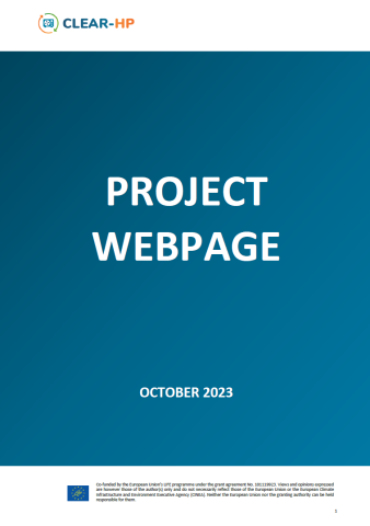 Project webpage