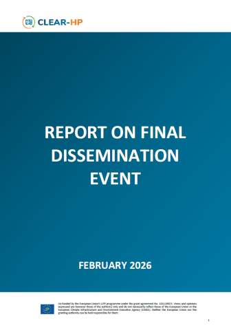 Report on final dissemination event