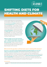Shifting diets for health and climate: cover