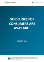 Guidelines for consumers are available, CLEAR-HP