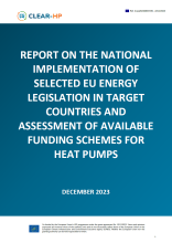 CLEAR-HP, blue cover of report