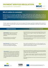 Payment Services Directive, Key points for consumers