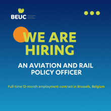 Aviation and Rail Policy Officer