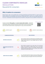 Clean corporate vehicles regulation