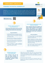 Checklist - Towards the Digital Fairness Act