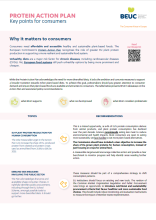 Key Points for Consumers: Protein Action Plan