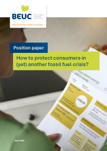 The war in the Middle East has triggered another energy shock, with consumers having to pay the price (yet) again.   Since the 2022 energy crisis, the EU has sought to strengthen the resilience of its energy markets, notably by reinforcing consumer protections and diversifying its fossil fuel supply sources.   Despite these efforts, the EU remains highly exposed to external geopolitical shocks and is not yet fully prepared to absorb a crisis of this magnitude.   As prices for consumer goods continue to rise