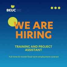 Training and Project Assistant