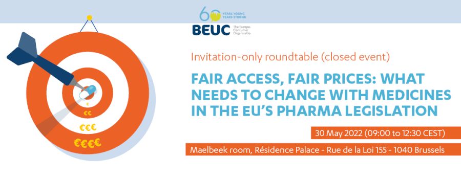 Event-invitation of the Fair access to medicines event