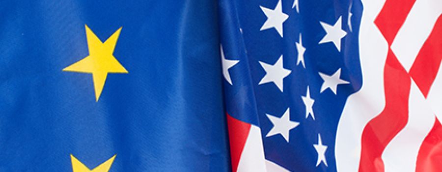 EU-US flags