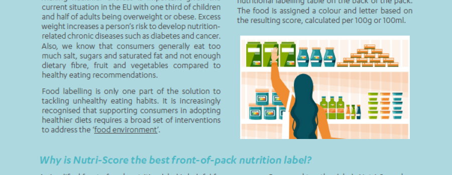 Nutri-Score FAQ cover