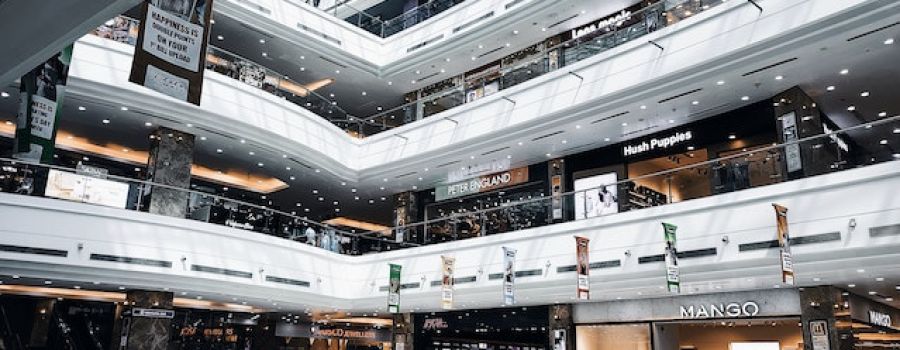 view of a shopping mall