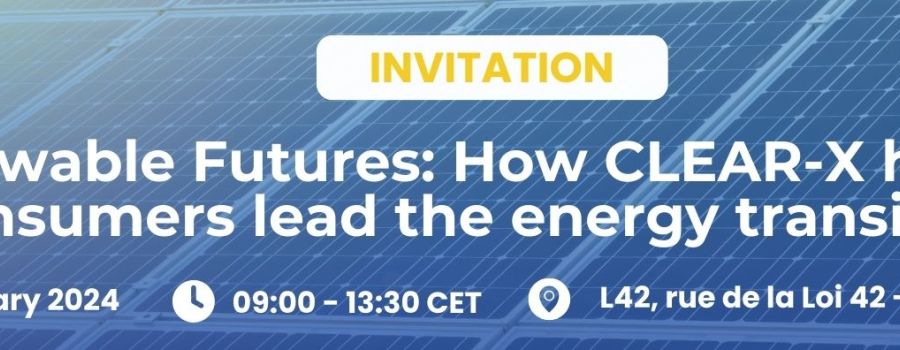 Banner for CLEAR-X event