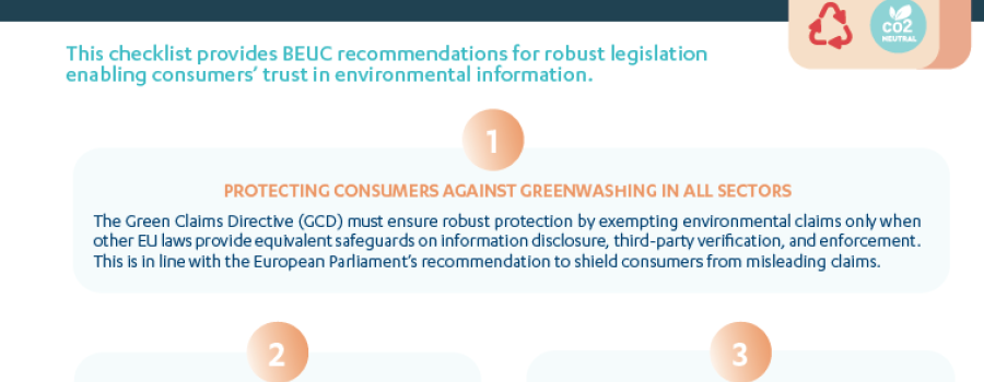 Regulating green claims