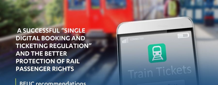 train tickets booking platform with train station in background