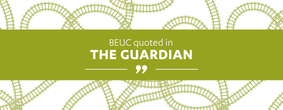 BEUC quoted in the Guardian