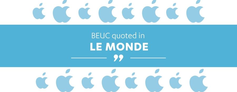 Le Monde - Apple