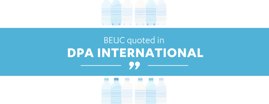 Danone follows Coca-Cola and Nestlé in changing bottle claims