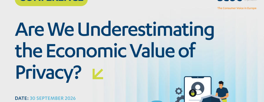 Event banner - are we underestimating the economic value of privacy? 30 september at blankspace place du luxembourg. 