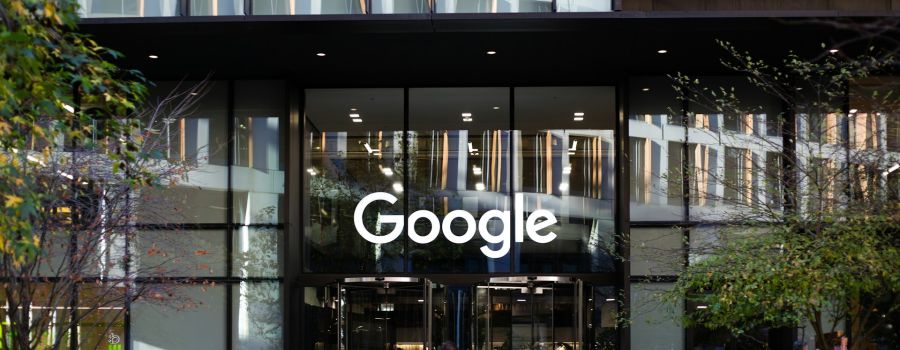 Entrance of Google building