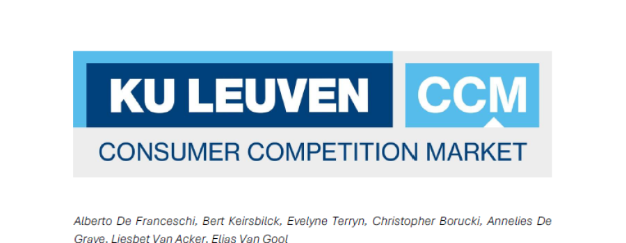 KU Leuven report cover