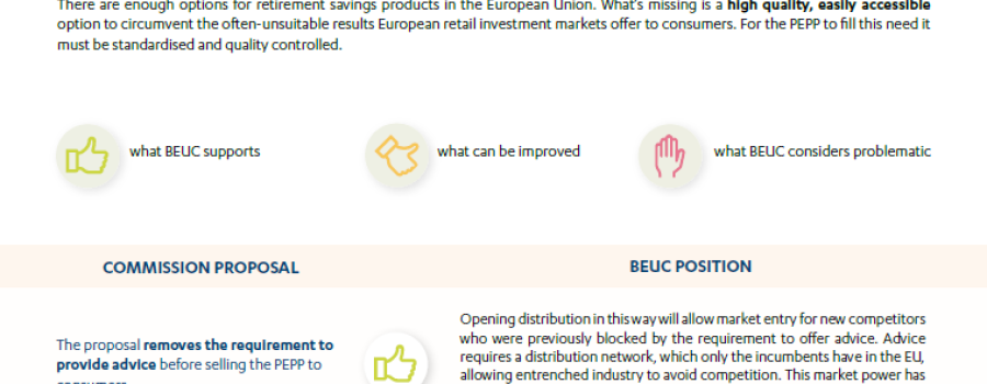 Review of the pan-European Personal Pension (PEPP) 