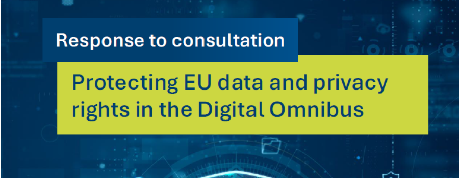 Protecting EU data and privacy rights in the Digital Omnibus