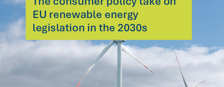 EU renewable energy legislation in the 2030s