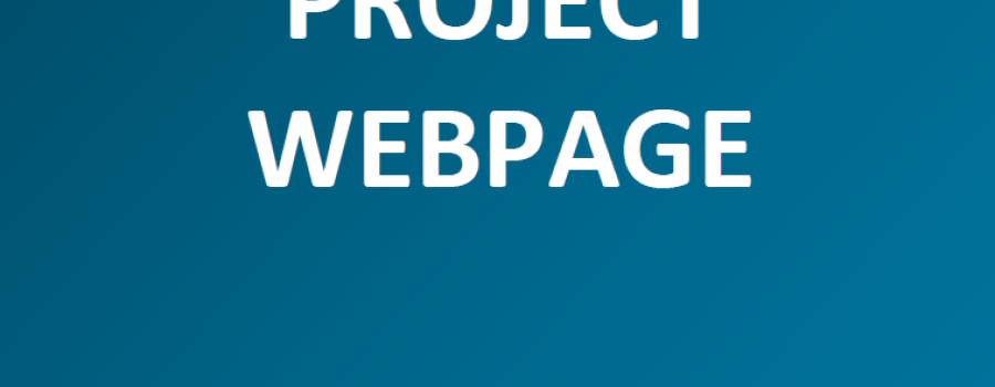 Project webpage