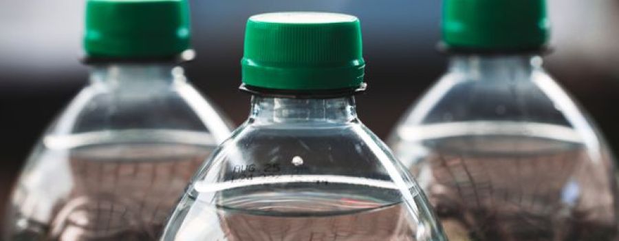 plastic bottles (close-up)